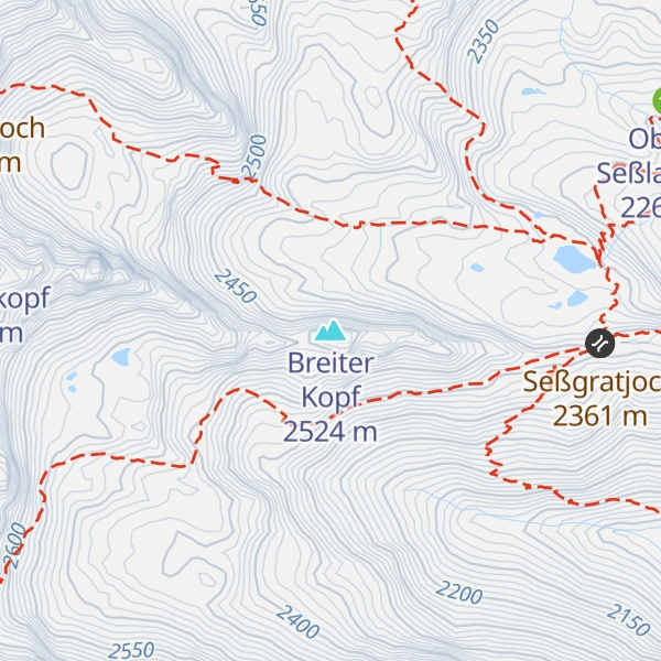 Map of Breiter Kopf