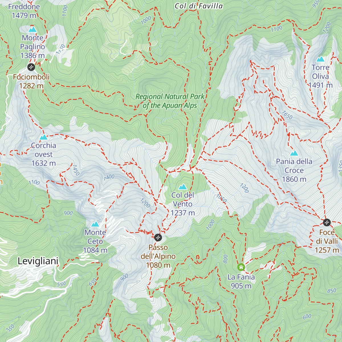 Giuseppe Del Freo map