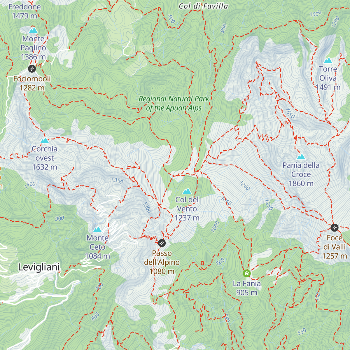 Giuseppe Del Freo map