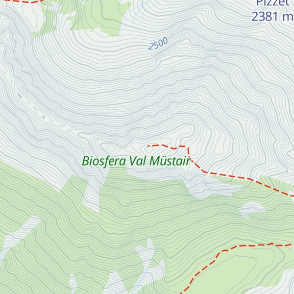 Map of Piz Dora