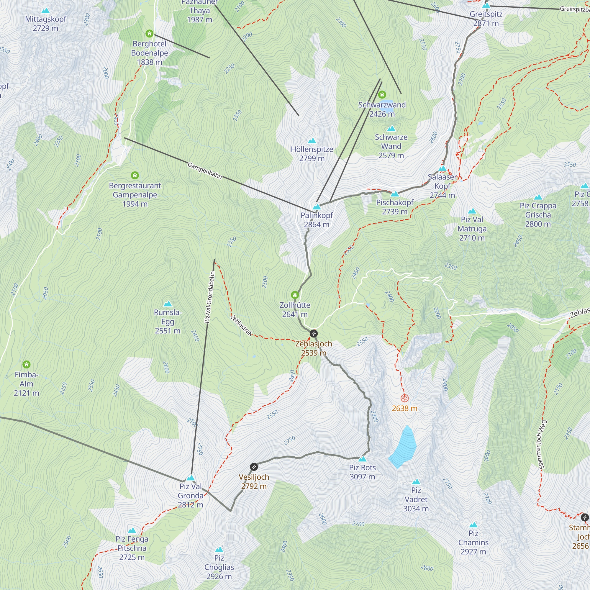 Zollhütte map