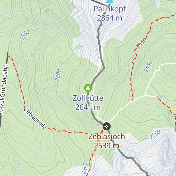 Map of Zollhütte