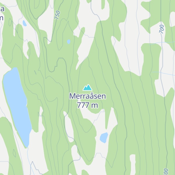 Map of Merraåsen