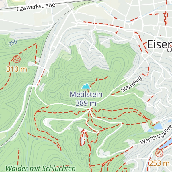 Map of Metilstein