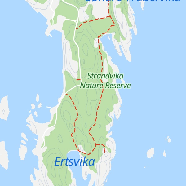 Map of Ormereiråsen