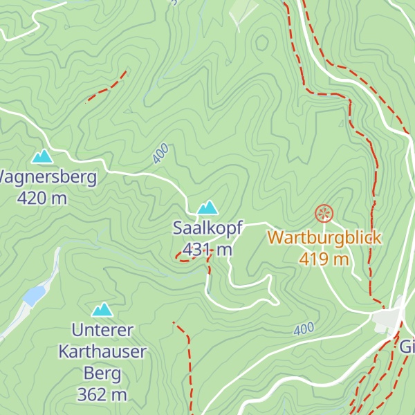 Map of Saalkopf