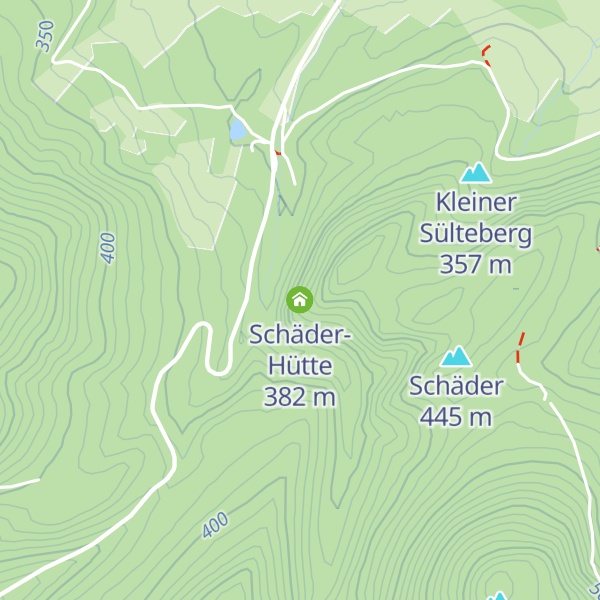 Map of Schäder-Hütte