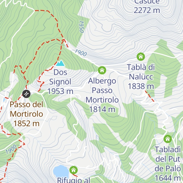 Map of Agriturismo Malga Mortirolo