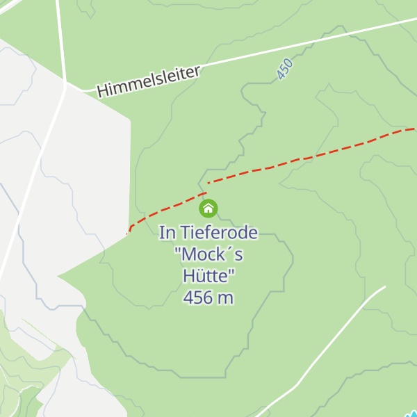 Map of In Tieferode "Mock´s Hütte"