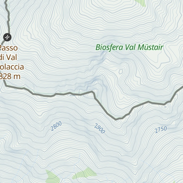 Map of Monte Cornaccia