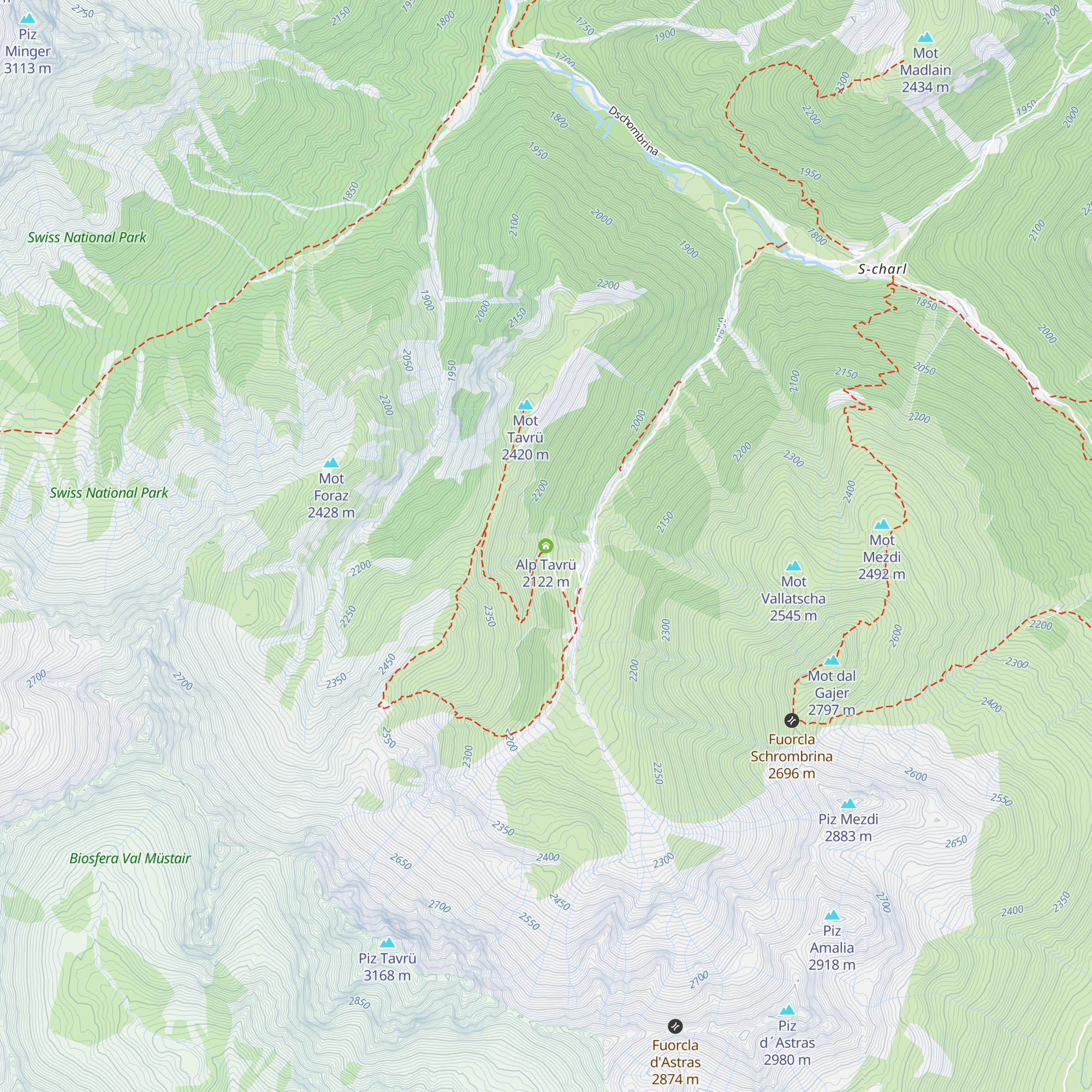 Alp Tavrü map