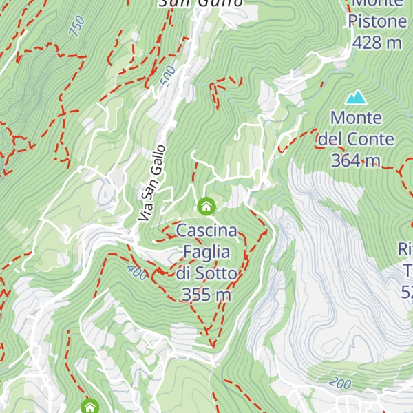Map of Cascina Faglia di Sotto