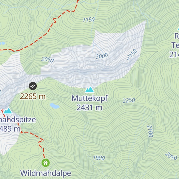 Map of Muttekopf