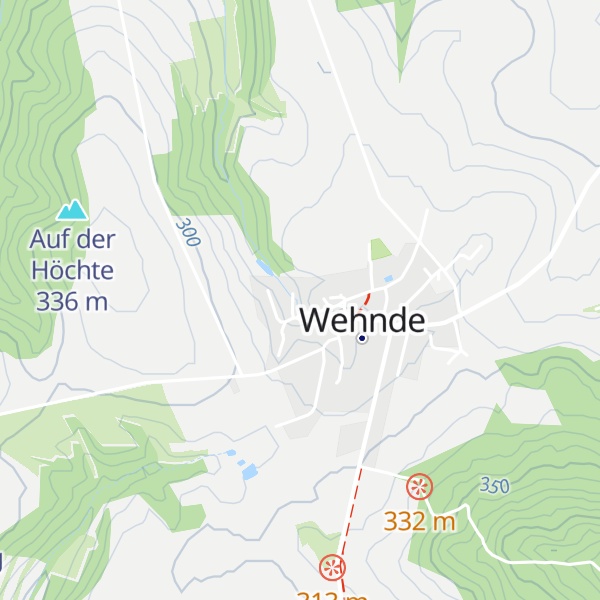 Map of Frido's Felsenhütte