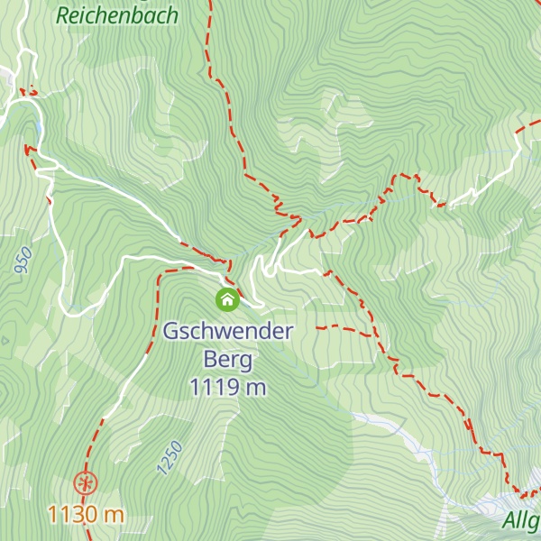 Map of Berggasthof Gaisalpe