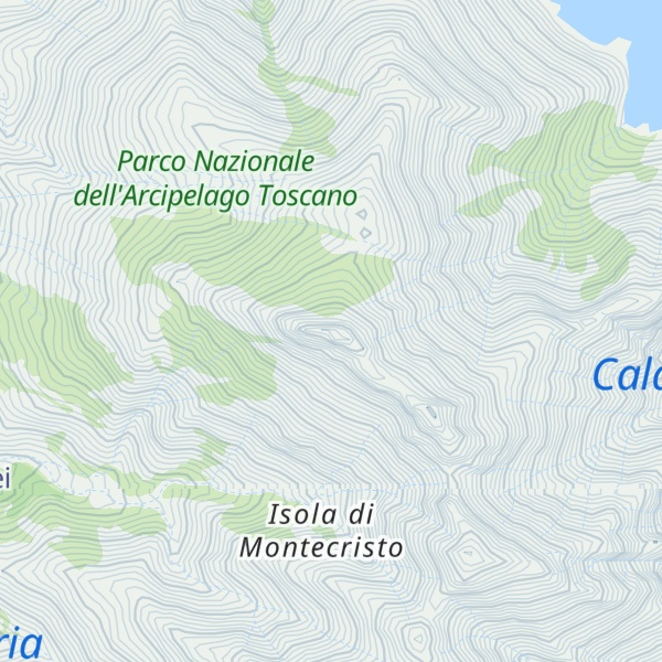 Map of Monte della Fortezza