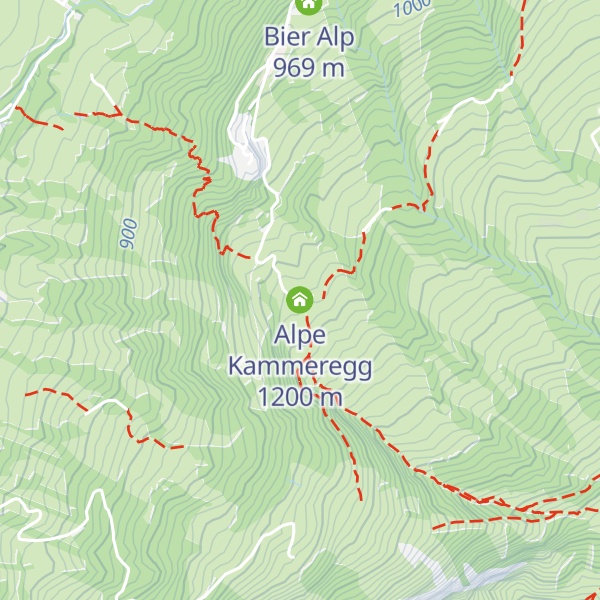 Map of Alpe Kammeregg