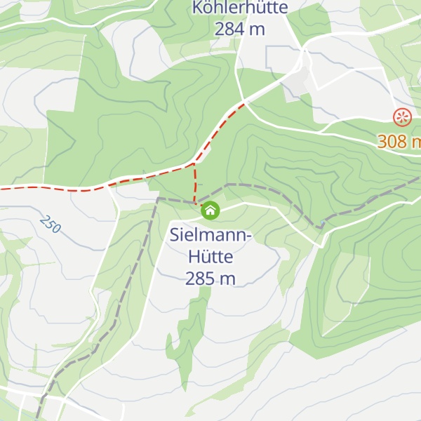 Map of Sielmann-Hütte