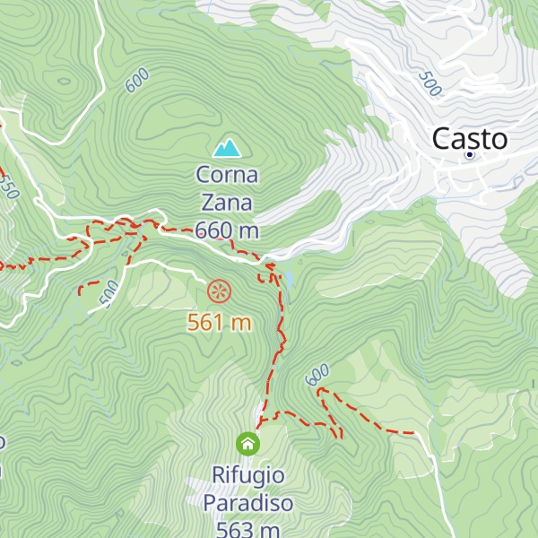 Map of Bar Ristoro Cà dele Stree