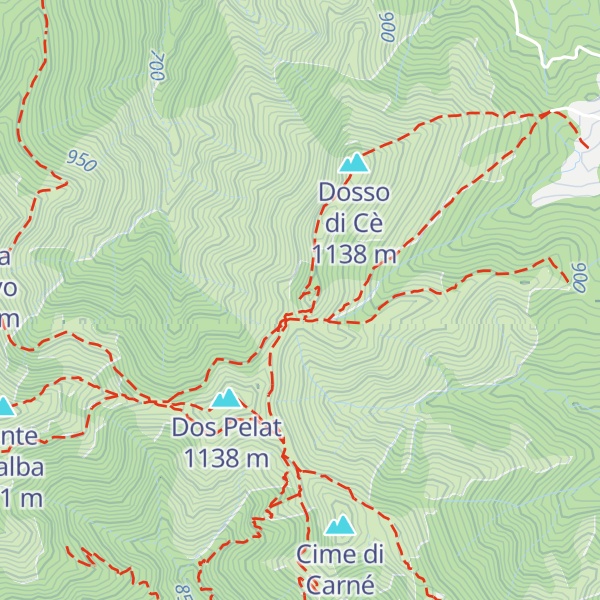 Map of Bivacco Eremo di San Virgilio