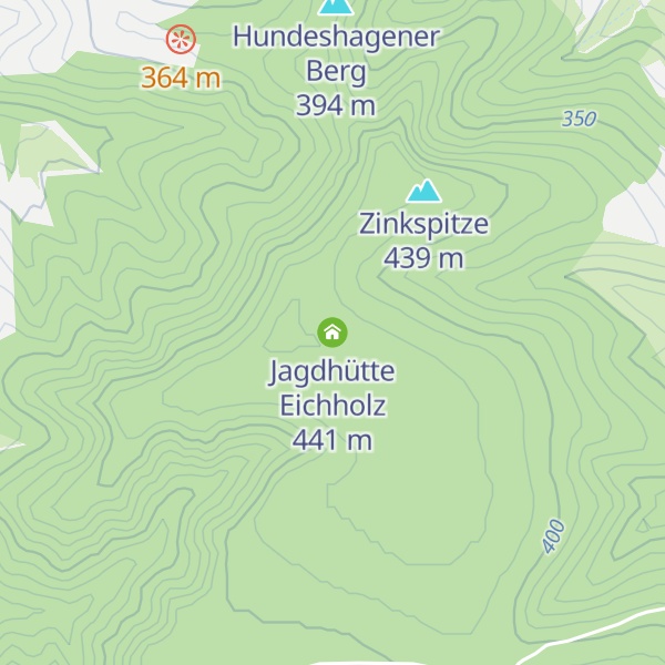 Map of Jagdhütte Eichholz