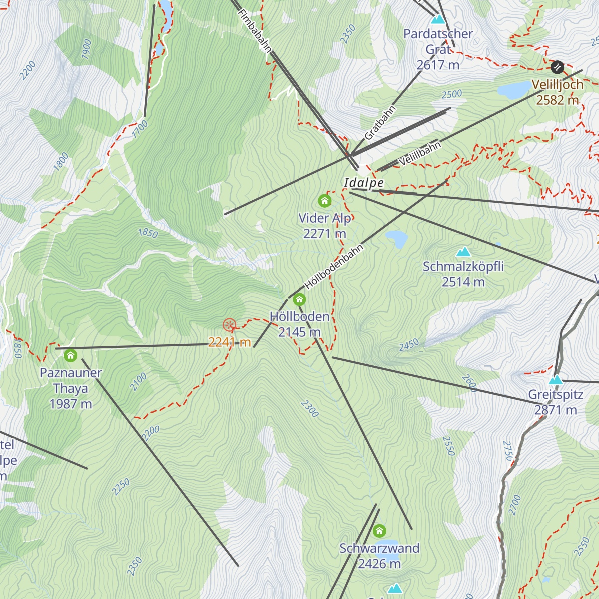 Höllboden map