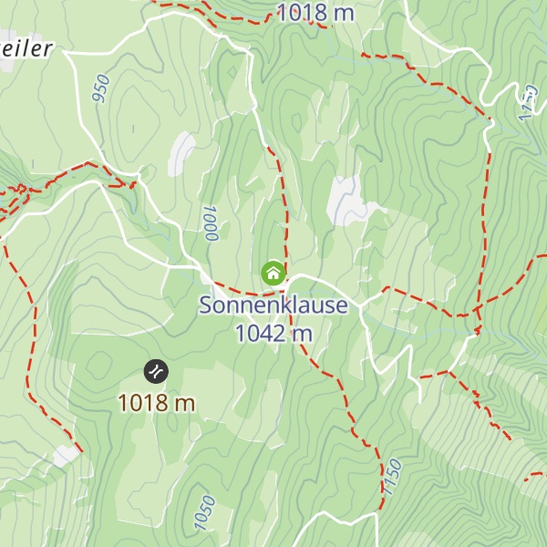 Map of Sonnenklause