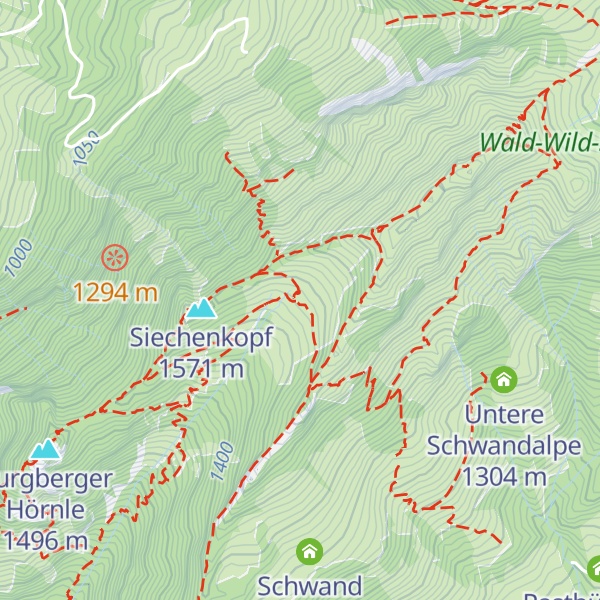 Map of Grüntenhaus