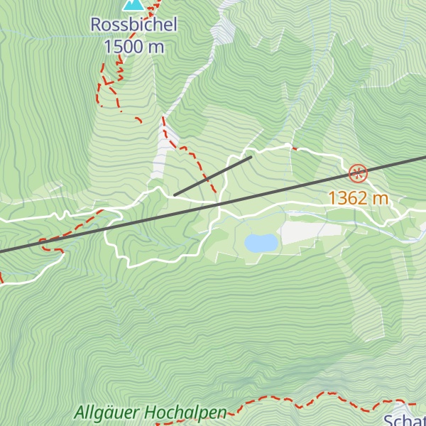Map of Berggasthof Seealpe
