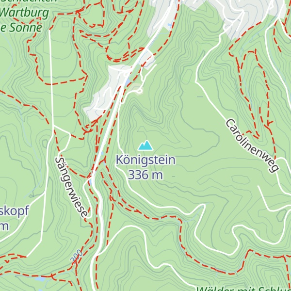 Map of Königstein