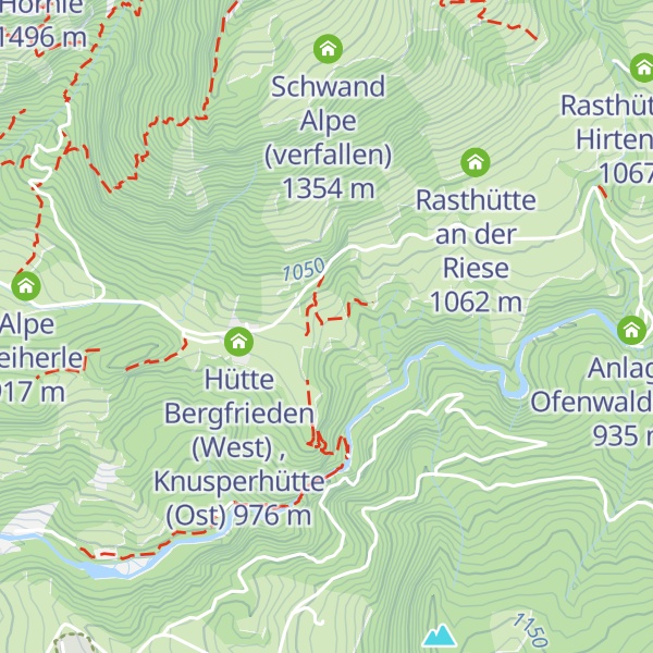 Map of Alpe Topfen