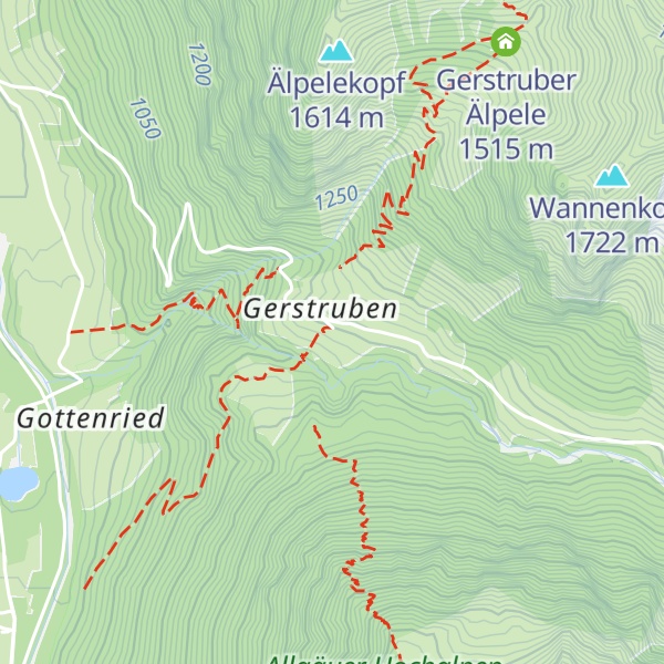Map of Jagdhaus