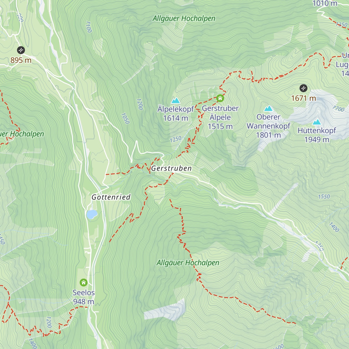 Jagdhaus map