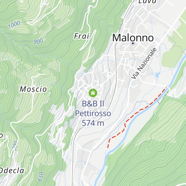 Map of B&B Il Pettirosso