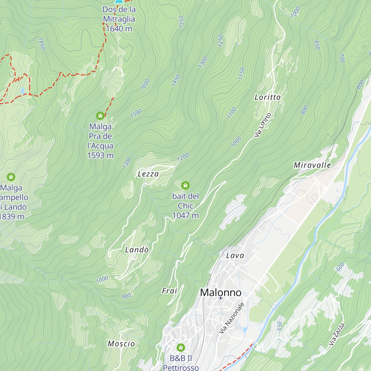bait del Chic map