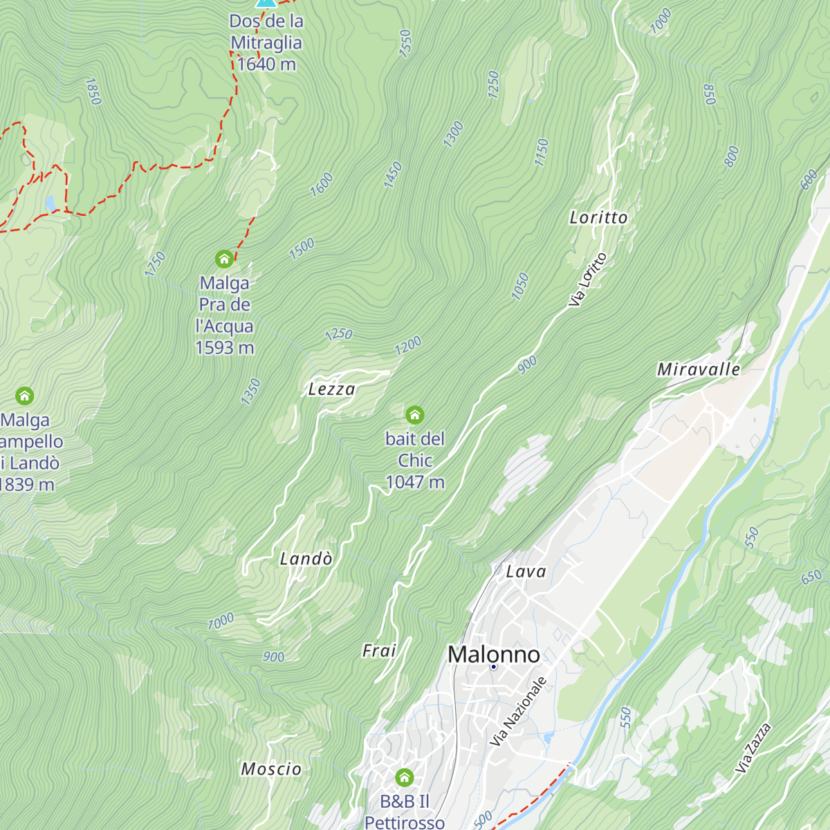 bait del Chic map