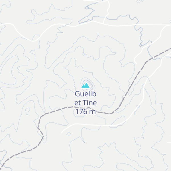 Map of Guelib et Tine