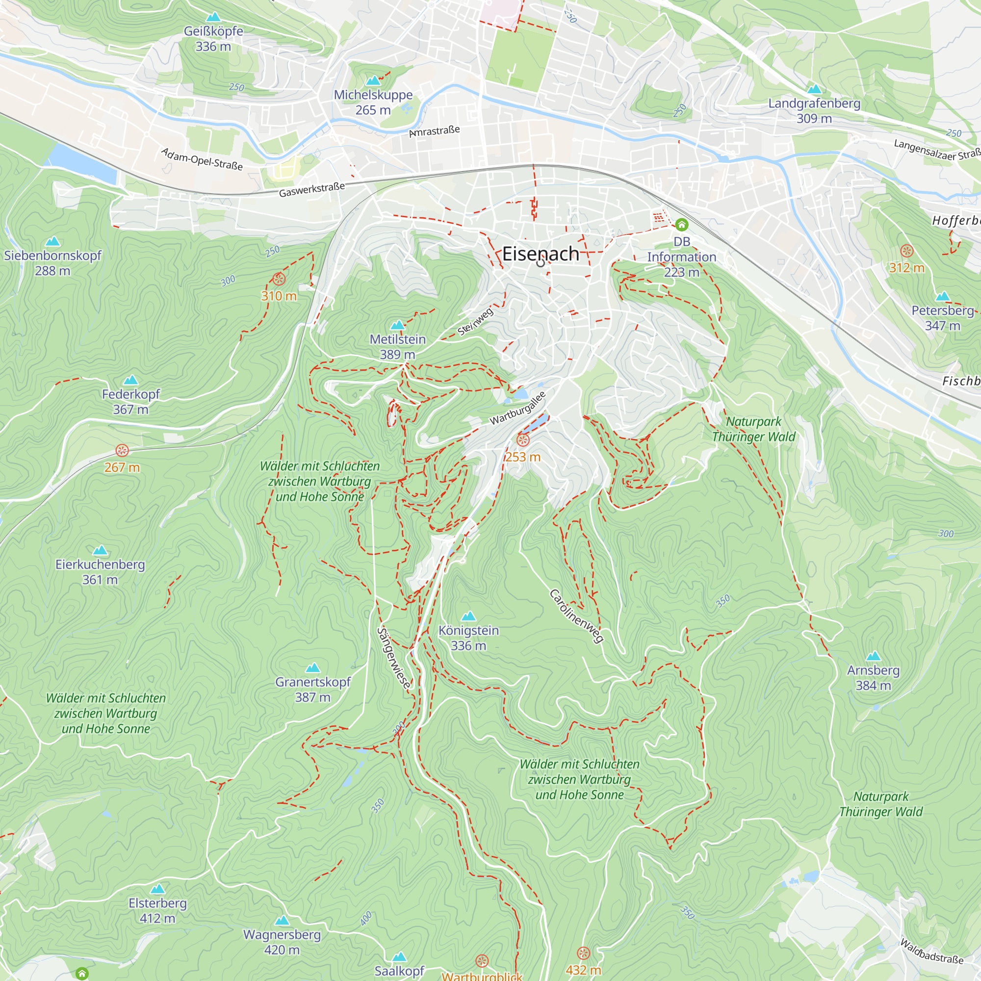 Marientalhütte map