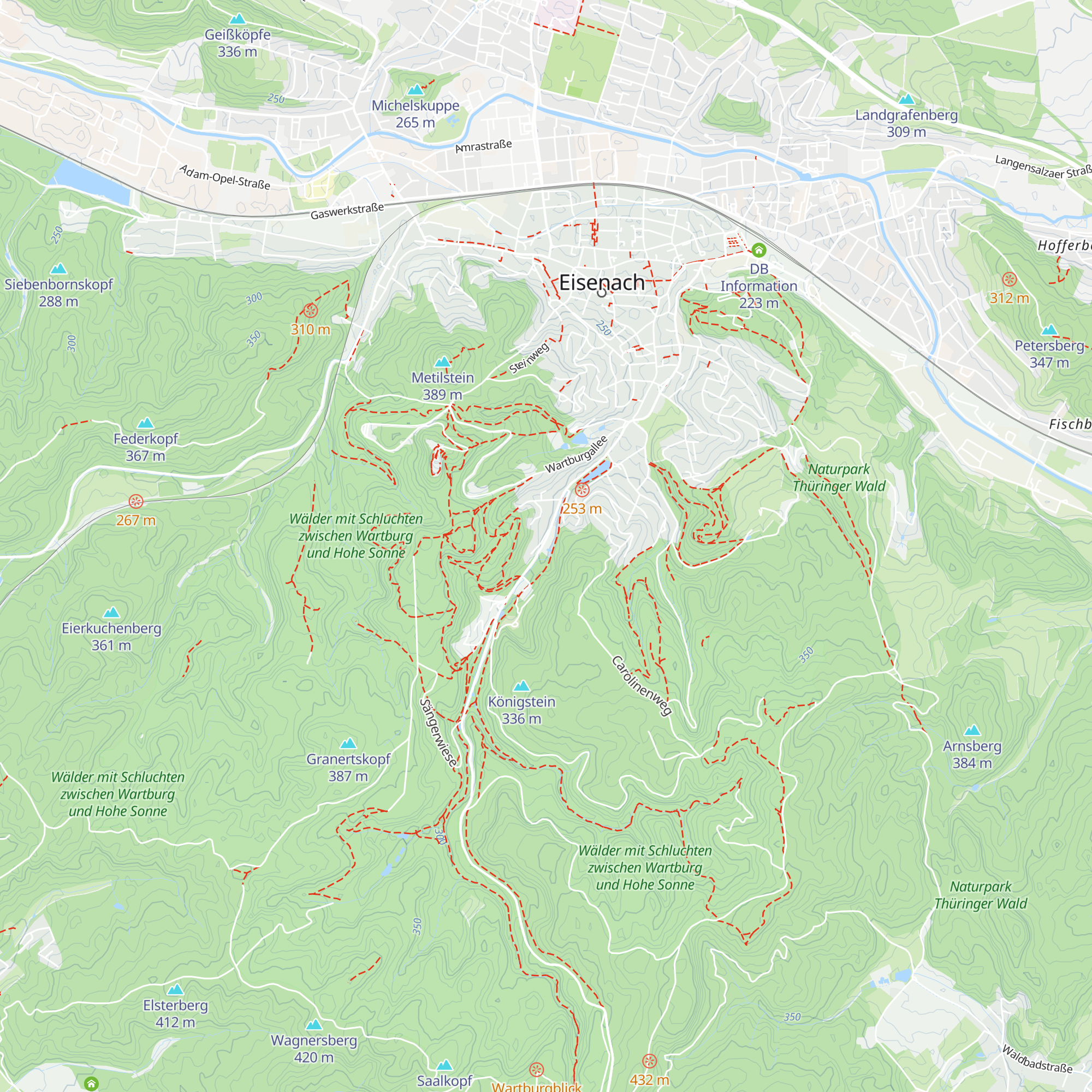 Marientalhütte map