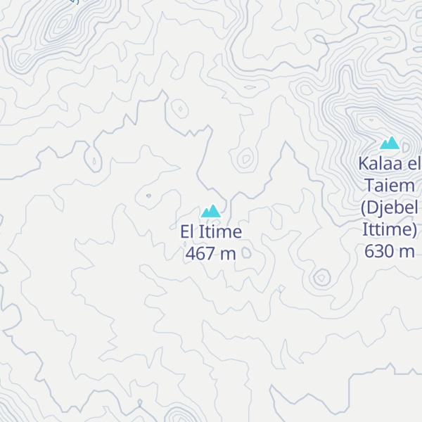 Map of El Itime
