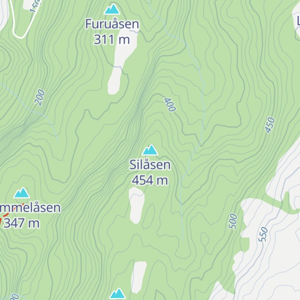 Map of Silåsen