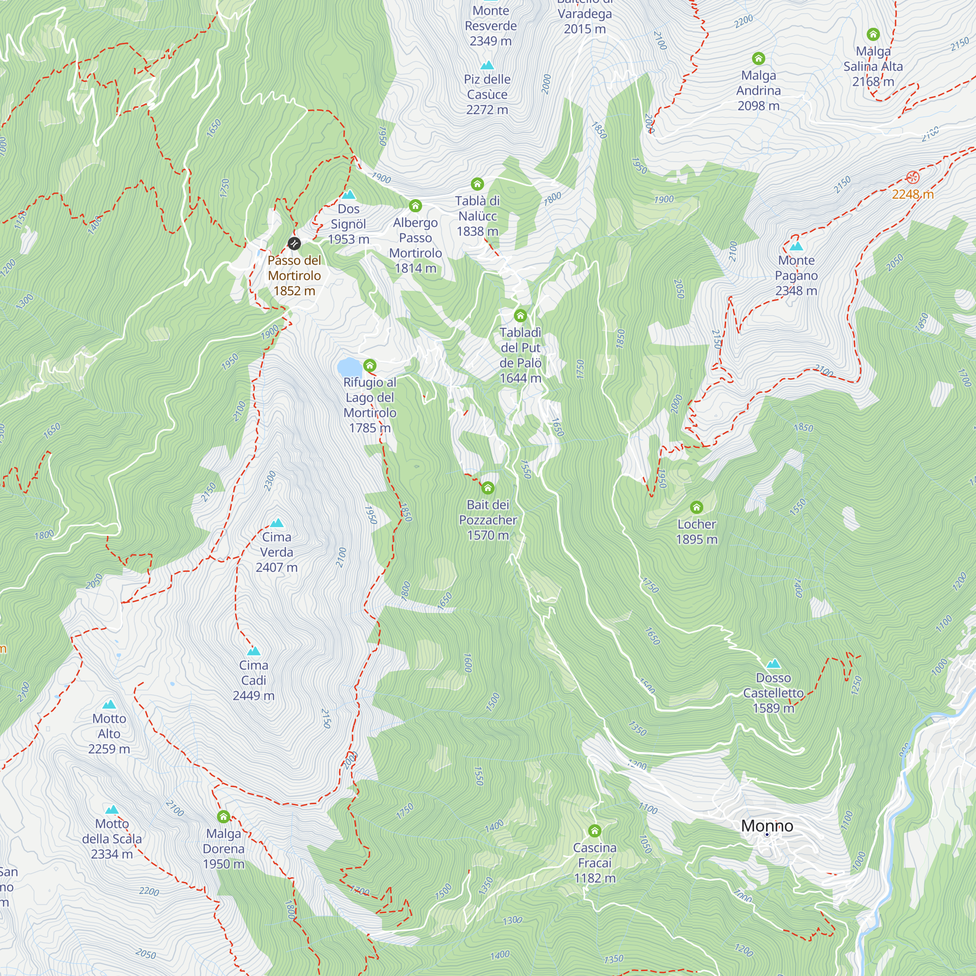 Bait dei Pozzacher map