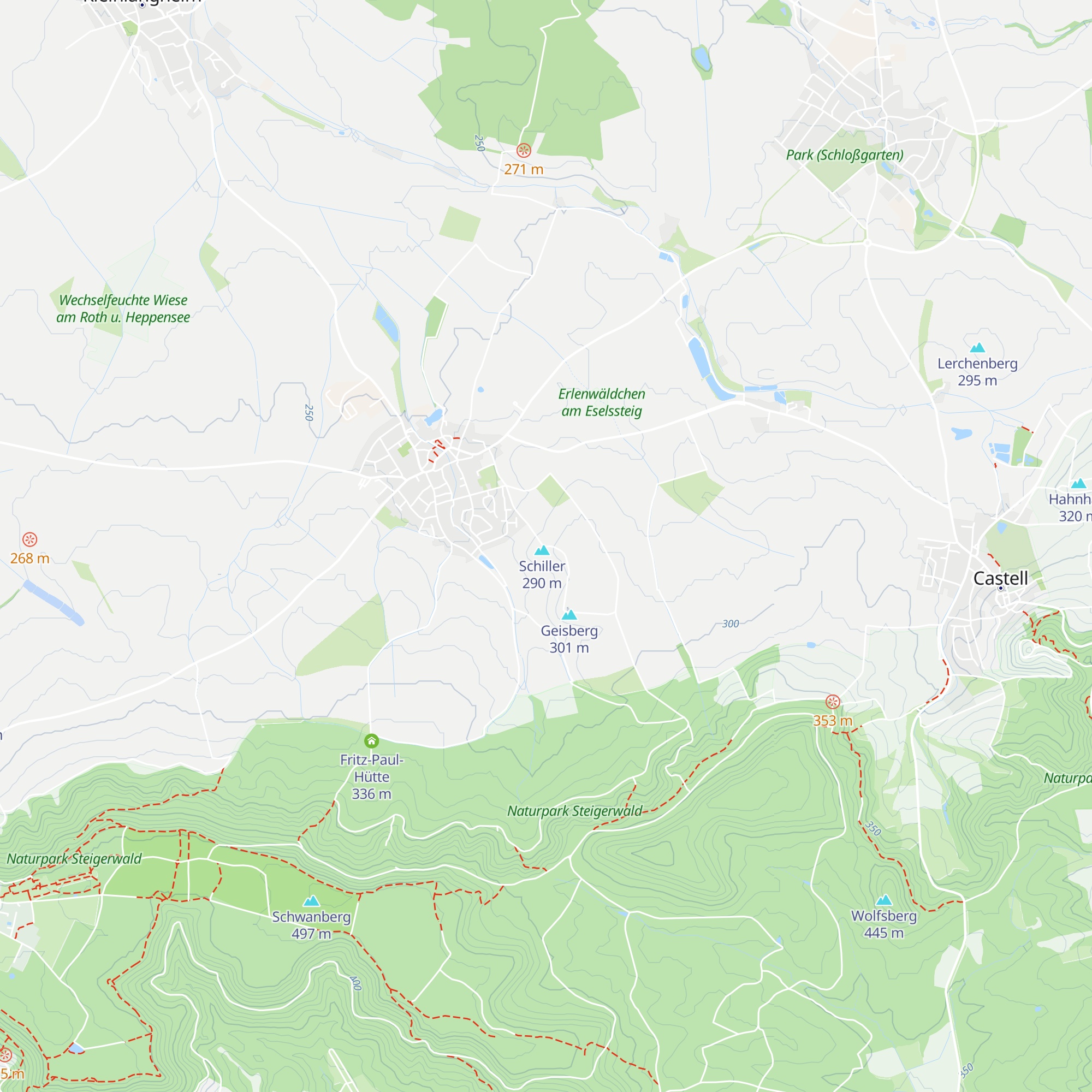 Schiller-Schutzhütte map