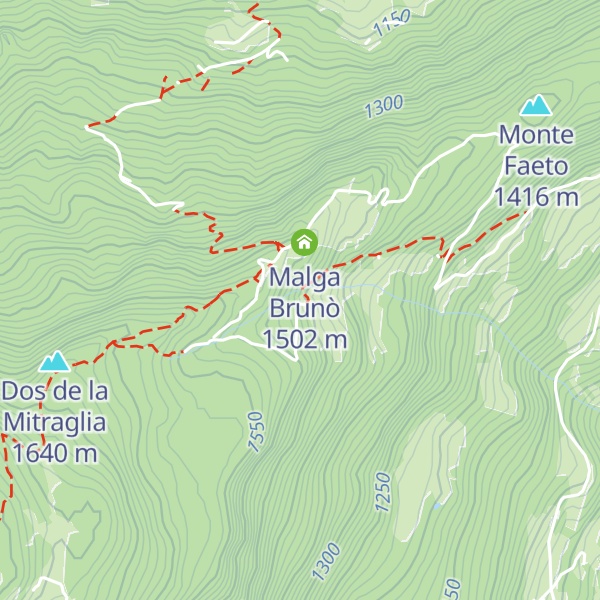 Map of Bait del Cacì
