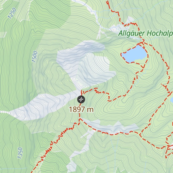 Map of Rubihorn