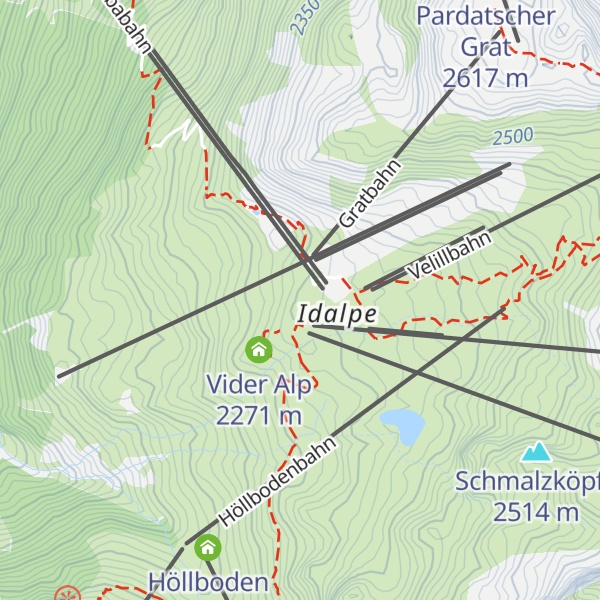 Map of Alpenhaus