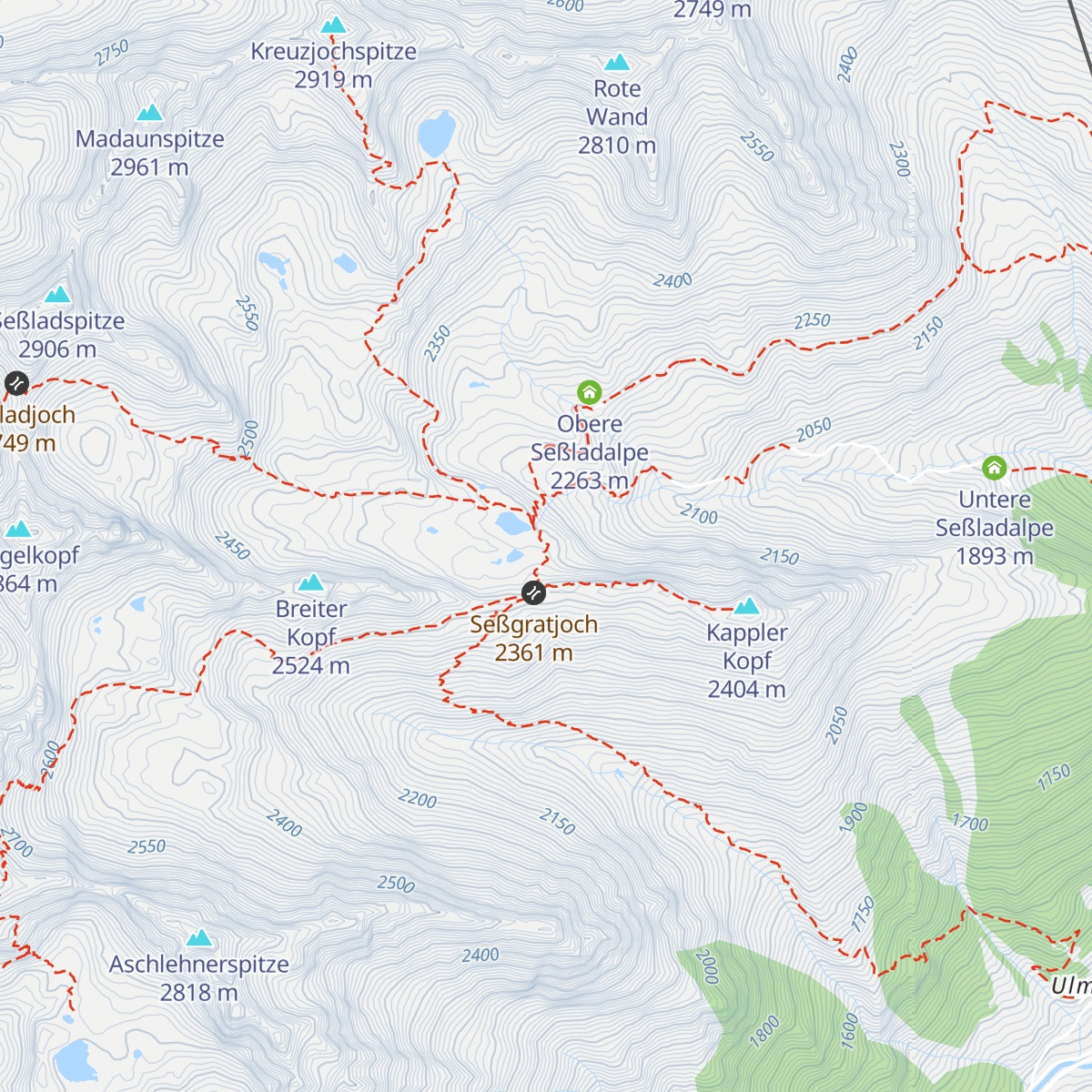 Niederelbehütte map