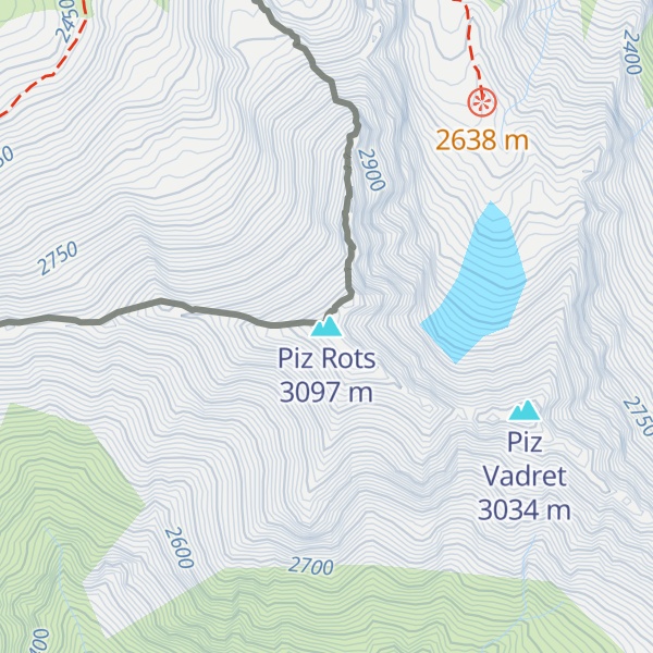 Map of Piz Rots