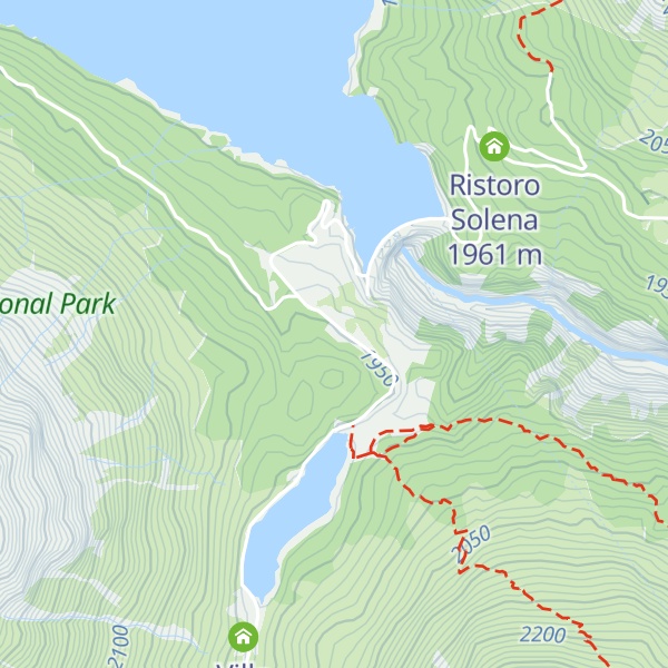 Map of Monte delle Scale