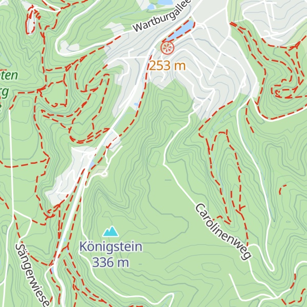 Map of Paulinenhöhe